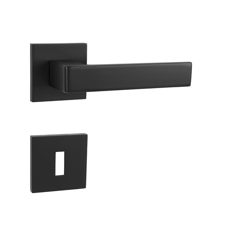 Dverové kovanie MP HIT HR SQ6 (BS - Čierna matná)