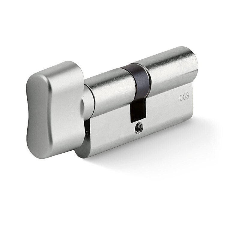 Cylindrická bezpečnostná vložka s gombíkom ACT WILKA RC4, chránený profil (nikel)