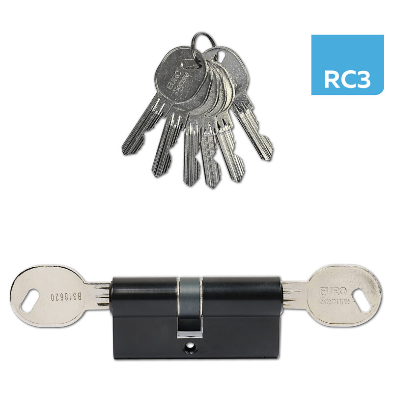 Cylindrická bezpečnostná vložka s prestupovou spojkou RICHTER EURO SECURE R3