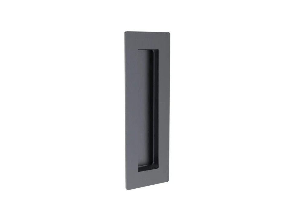Mušle pre posuvné dvere ROSTEX hranatá 50x120 mm (PLATINA MAT)