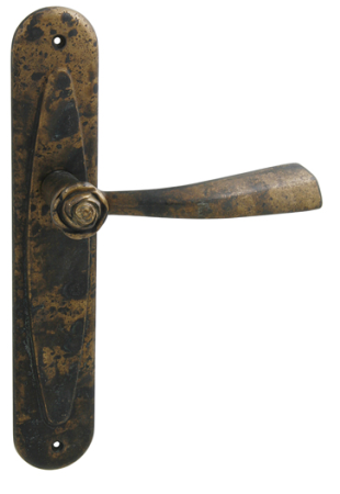 Dverové kovanie MP LI - ROSE - SO 996 (OBA - Antik bronz)