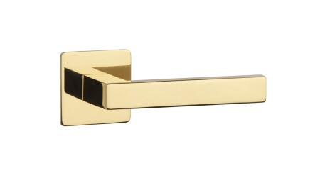 Dverové kovanie MP SH - KVADRAT - HR 1760 3SM (OLV PVD - Mosadz leštená lakovaná PVD)