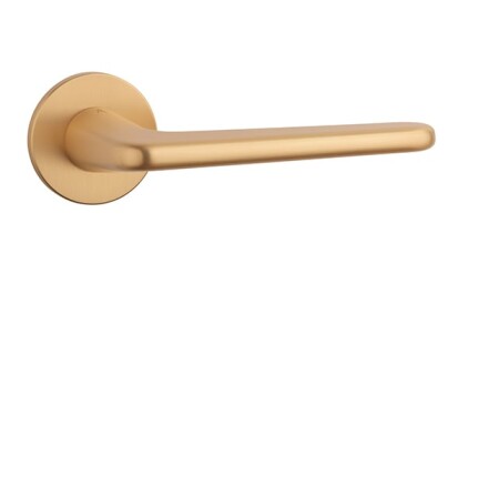 Dverové kovanie MP AS - LIRA - R 5S (OLS - Mosadz brúsená)