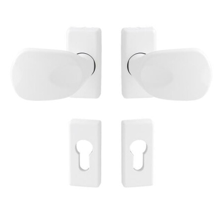 Dverné madlo MP WA - FELIX - UR (Biela (RAL 9016)