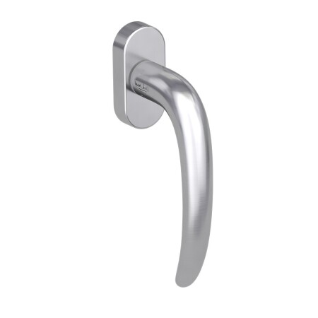 Kľučka na eurookná MP GK - DK - ULMER - R (BN - Brúsená nerez)