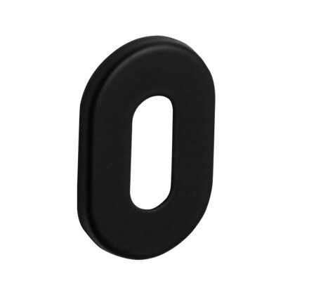 Dverná rozeta MP VM - 4UOR (BS - Čierna matná)