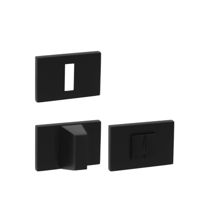 Dverná rozeta MP TI - RT5 (BS - Čierna matná)