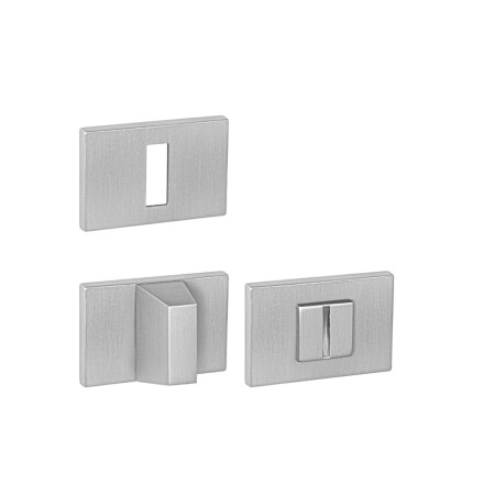 Dverná rozeta MP TI - RT5 (OCS - Chróm brúsený)