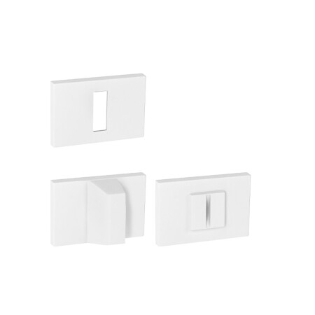 Dverná rozeta MP TI - RT5 (WS - Biela matná)