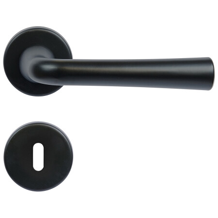 Dverové kovanie RICHTER RK.LOPAR (čierna matná)