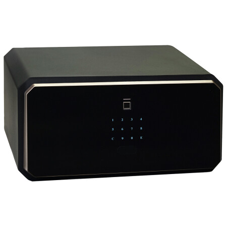 Oceľový sejf s elektronickým zámkom na číselný kód a odtlačok prsta RICHTER RS.23.LUX.FIN