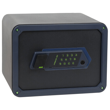 Oceľový trezor s elektronickým zámkom na odtlačok prsta RICHTER RS.25.GA.FIN