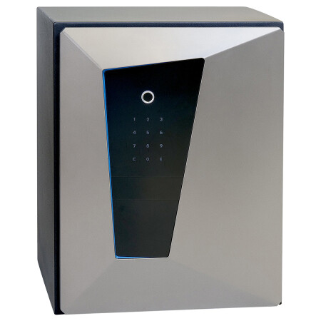 Oceľový trezor v protipožiarnom prevedení s elektronickým zámkom na odtlačok prsta RICHTER RS.45.DE.FIN.FF