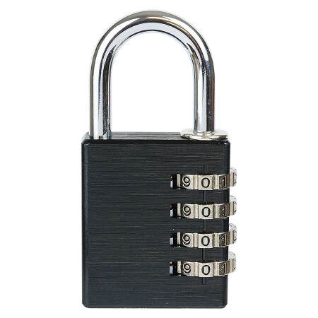 Hliníkový kódový visiaci zámok Richter RV.12002.40.CRN