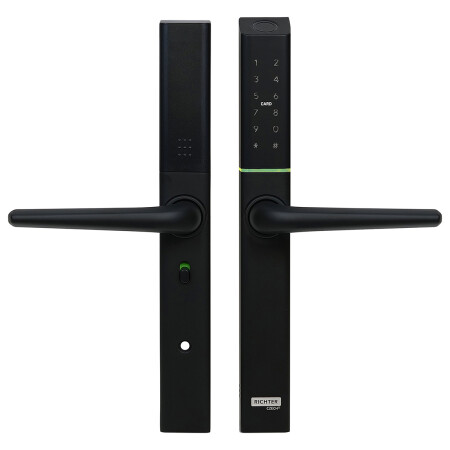 Digitálna kľučka Richter DH.S3B.CE (čierna)