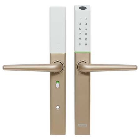 Digitálna kľučka Richter DH.S3B.RP (zlatá)