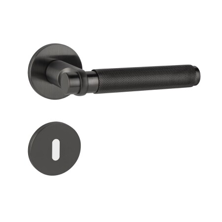 Dverové kovanie MP CB - GRYPS DL11 - R (Grafit matný PVD)