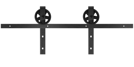 Posuvný systém MP VINTAGE 1 s koľajnicou 2m (BS - Čierna matná)