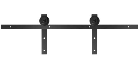 Posuvný systém MP VINTAGE 2 s tlmičom a koľajnicou 2m (BS - Čierna matná)