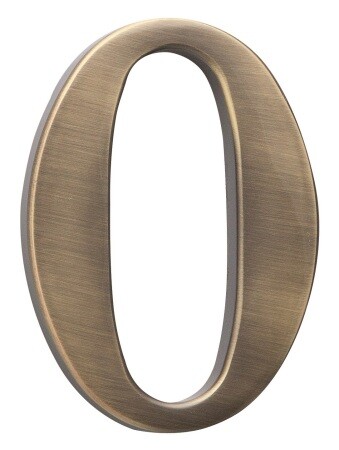 Domová číslica COBRA - 10 cm (OFS)