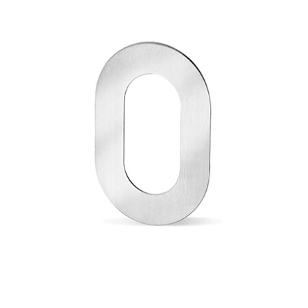 Fasádne čísla ACT - 12 cm (NEREZ)