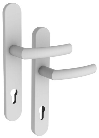 Bezpečnostné kovanie ROSTEX RX807-40/92 CORNO (biela)