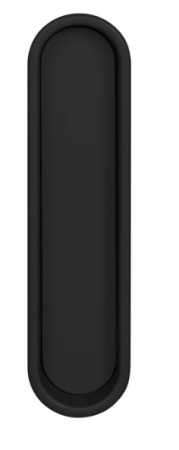 Mušle na posuvné dvere MP PR 2648Z (čierná matná)
