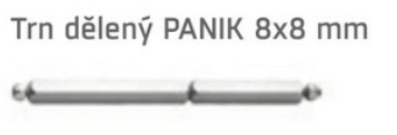 Tŕň delený ROSTEX PANIK 8x8 mm