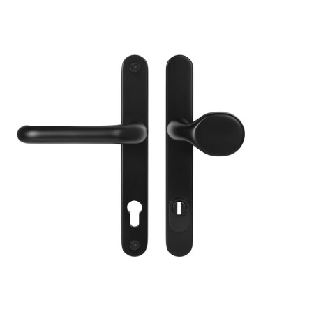 Bezpečnostné kovanie MPK - SECURO A04 PLUS - USO M1 COSLAN (F5 - Čierna matná) - s prekrytkou