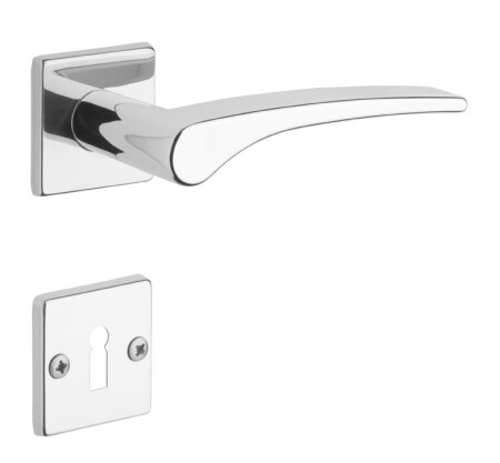 Dverné kovanie ROSTEX PRAKTIK/S (chróm nerez lesklý)