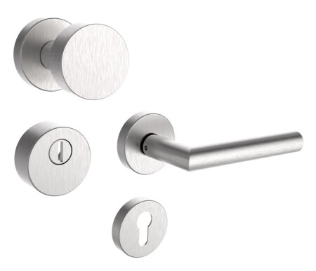 Bezpečnostné kovanie ROSTEX RN1/S VIGO (NEREZ MAT)