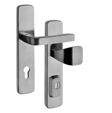 Bezpečnostné kovanie ROSTEX BK RX 1 ASTRA 3. tr. (Platina mat)