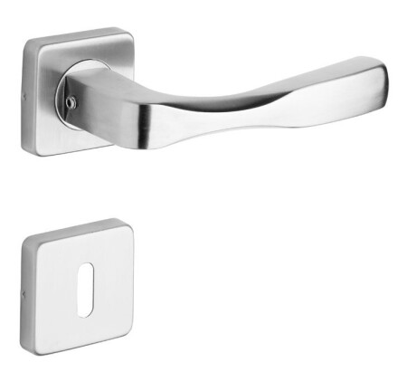 VÝPREDAJ Dverové kovanie ROSTEX MANDELO/H (NEREZ MAT) - BB