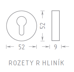 Rozeta ku kovaniu ACT R BB (F1, F2, F4, F9)