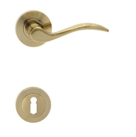 Dverné kovanie COBRA KRISTINA-R (OFS - bronz česaný)