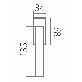 Okenné kovanie TWIN TESSERA H 1681 HR RO (E)