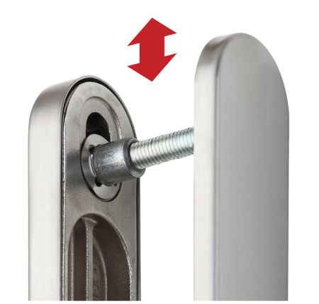 Bezpečnostné kovanie ROSTEX RX 807-40 EXCLUSIVE 3. tr. (NEREZ MAT)