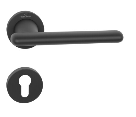 Dverové kovanie MP CE - CASTA - R (BS - Čierna matná)