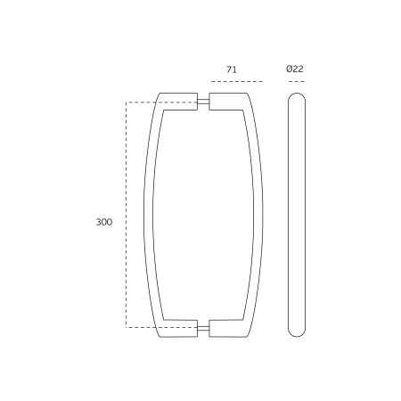 DVERNÉ MADLO MP IN.07.141.D - ks (TB - Titanium čierna)