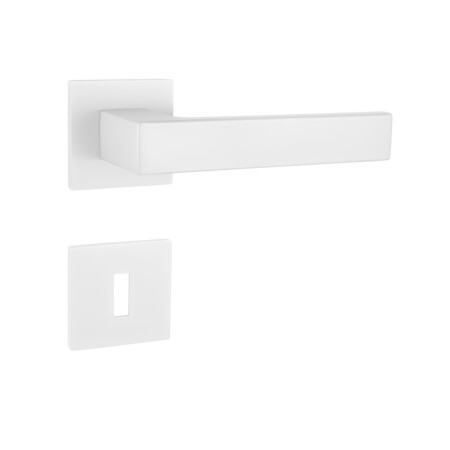Dverové kovanie MP TI - SQUARE - HR 4275Q 5S (WS - Biela matná)