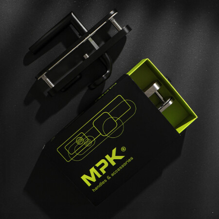 Bezpečnostné kovanie MP MPK - SECURO S01 PLUS - SO M1 FAVORIT (BS - Čierna matná)