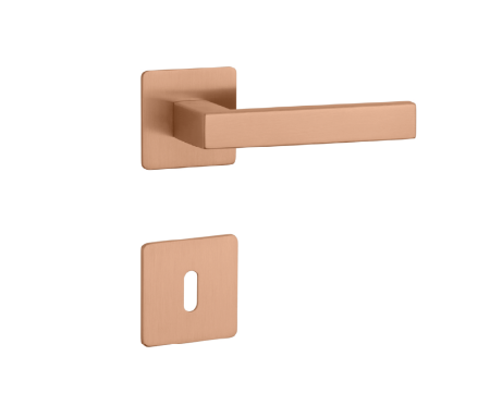 Dverové kovanie MP SH - KVADRAT - HR 1760 3SM (CUM PVD - Meď matná PVD)