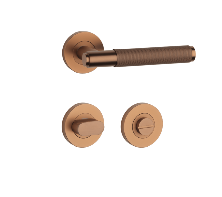 Dverové kovanie MP SH - OVAL - R 1741 PRO 8 MM (CUM PVD - Meď matná PVD)