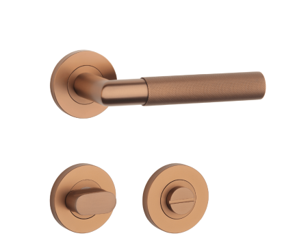 Dverové kovanie MP SH - OVAL - R 1742 PRO 8 MM (CUM PVD - Meď matná PVD)