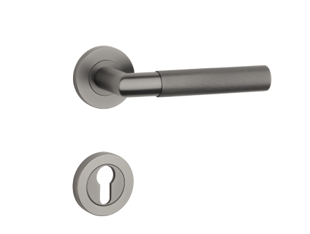 Dverové kovanie MP SH - OVAL - R 1742 PRO 8 MM (T PVD - Titan PVD)