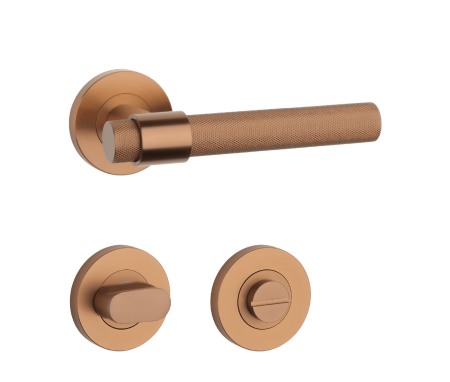 Dverové kovanie MP SH - OVAL - R 1743 PRO 8 MM (CUM PVD - Meď matná PVD)