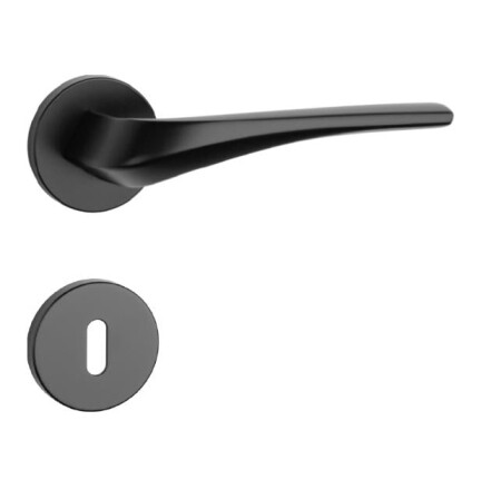 Dverové kovanie MP Dalia - R 7S (BS - Čierna matná)