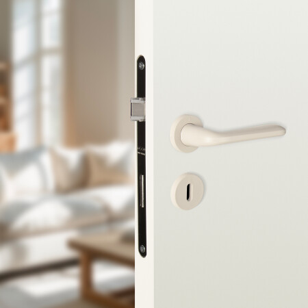 Dverové kovanie MP VM - SNAPP - R (Biela matná)