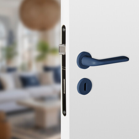 Dverové kovanie MP VM - SNAPP - R (Modrá matná)