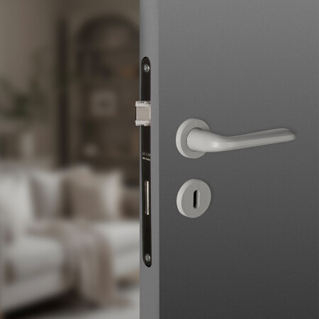 Dverové kovanie MP VM - SNAPP - R (Sivá matná)